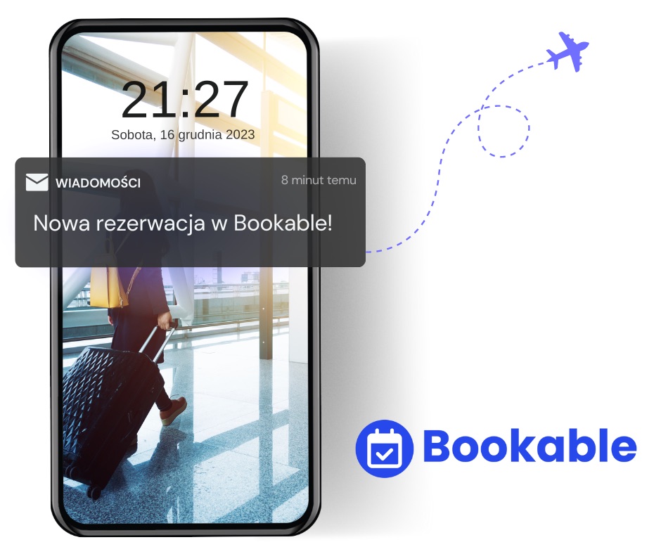 Powiadomienie o nowej rezerwacji w Bookable