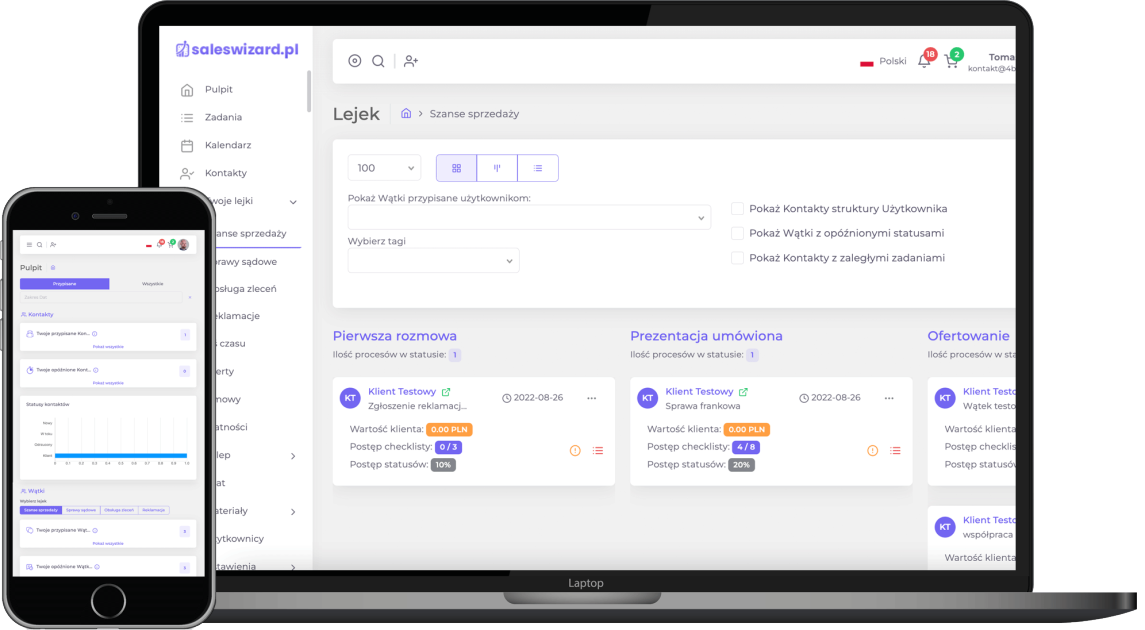 Oprogramowanie CRM dla Twojej organizacji